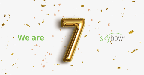 7 Years skybow | Let's celebrate